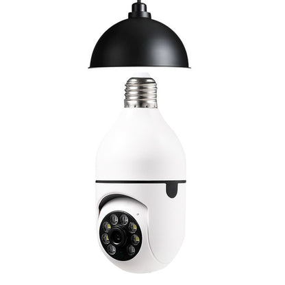 WiFi CAMERA 1080P Bulb 4X Zoom Camera E27 Home 5GWiFi Alarm Monitor